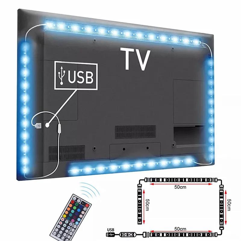 USB ̺ LED Ʈ  , SMD 5050 TV   ŰƮ, TV ǻ ÷ ȭ ũž  , DC5V